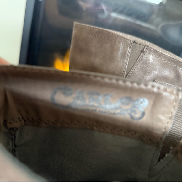 Brown Leather Knee-High Boots - Picture 3 of 8